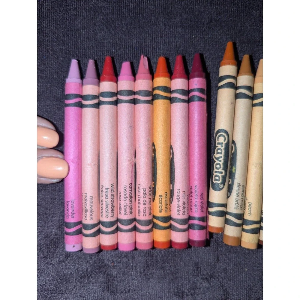 Vintage Crayola Nostalgia Colors Lot 17 Original Paper Wrapper Collector Set